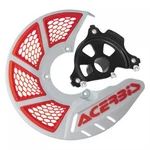 Acerbis X-brake Vented Front Disc Cover With Mounting Kit WHITE/16 Ktm Orange. Fixed Price $76.91.