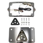 Kodlin Usa License Plate Mount & Frame Hole With Lights Chrome KUS20351. Fixed Price $249.99.