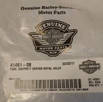 New Genuine Harley Davidson 41491-08 Tube, 200/55R17 Center Metal Valve. Fixed Price $29.90.