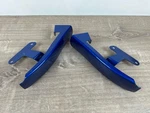 2011 Harley Road Glide Cvo Fender Saddlebag Gap Filler Set Blue. Fixed Price $34.42.