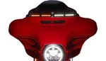 Custom Dynamics CD-WT2-05-B Windshield Trim With Led Turn Signals Gloss.... Fixed Price $249.95.