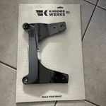 Khrome Werks 264870 Sissy Bar Side Plates Gloss Black 1504-0100 18-19 Flfb A1. Fixed Price $117.00.