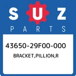 43650-29F00-000 Suzuki Bracket,pillion,r 4365029F00000, New Genuine Oem Part. Fixed Price $285.67.