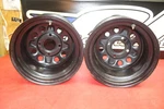 Quadboss Steely Gloss Black Wheel 12X7 Honda Yamaha Suzuki Kawasaki 608488. Fixed Price $79.99.