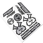 Moose Offroad S2 Decal Racing Black/silver 4320-2205. Fixed Price $18.35.
