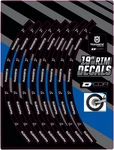 Dcor 40-80-209 Rim Decal Husqvarna Logo 19" Rear. Fixed Price $35.95.