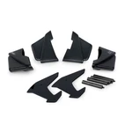 Puig Side Spoiler Downforce Naked Kawasaki Z H2 2020 Black. Fixed Price $233.77.