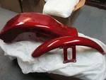 Harley Davidson Oem Fxsti Front & Rear Fender Set Fire Red Pearl 59914-06BXY. Fixed Price $552.50.