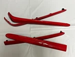 Honda GL1800 Goldwing Left And Right Saddlebag Trim Molding Set Cover-red. Fixed Price $45.00.