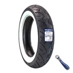 Metzeler 888 Marathon Ultra White Wall 150/80 B16 Reinf Rear Tire W/ Keychain. Fixed Price $255.63.