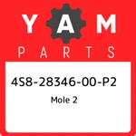 4S8-28346-00-P2 Yamaha Mole 4S82834600P2, New Genuine Oem Part. Fixed Price $142.67.