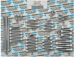 Drag Specialties MK700 Complete Motor Chrome Socket-head Bolt Set, Knurled. Fixed Price $199.99.