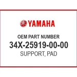 Yamaha Support, Pad 34X-25919-00-00 Oem New. Fixed Price $56.29.