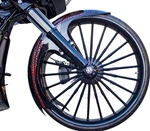 Paul Yaffe Front Fender For 21IN. Wheel TALON21-14L-B. Fixed Price $379.95.
