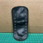 Mustang 78113 Studded Fender Bib For Solo Seats Harley Flsts Black. Fixed Price $42.49.