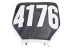 03 Kawasaki KX125 Front Number Plate Cover. Fixed Price $39.99.