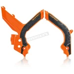 Acerbis Orange/black X-grip Frame Guards 2733445225. Fixed Price $43.88.