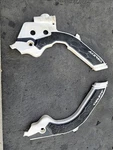 Acerbis X-grip Frame Guards White/black #2733451035 Husqvarna. Fixed Price $32.00.