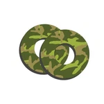 Factory Effex Grip Donuts Green Camo 27-67300. Fixed Price $11.50.