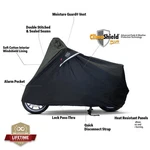 Dowco Scooter Weatherall Plus Cover Black For Xl All-weather Protection. Fixed Price $129.99.