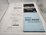 Suzuki Service Manual 99500-35060-03E Pub 1996 + Extras GSX-R600W Rd. Fixed Price $39.99.