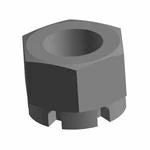Polaris Castle Nut, M20 X 1.5, For Rzr Models, Genuine Oem - 7548004. Fixed Price $17.05.