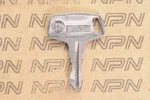 Nos Suzuki Motorcycle Double Groove Ignition Lock Key #31124. Fixed Price $11.00.