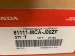 Fits Honda Motorcycle Powersports Box Trunk R287M Pt# 81111-MCA-J00ZF. Fixed Price $540.81.