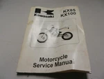 Kawasaki Factory Service Manual 2001 KX85 A1 B1 KX100 D1 99924-1265-01. Fixed Price $17.99.