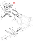 Harley Davidson Tour-pak Support Cover 47200942. Fixed Price $34.06.