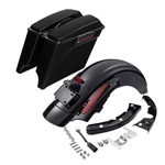 5" Stretched Hard Saddlebags Led Rear Fender Fitfor Harley Electra Glide 2009-13. Fixed Price $439.99.
