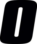 Hardline DD73B-0 In. High Gloss Number Black Dirt Digits 3-PACK. Fixed Price $26.70.