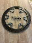 Suzuki DRZ400SM Oem Rear Brake Disc Rotor W/ Bolts 69211-29F00. Fixed Price $30.00.