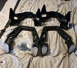 Polaris Slingshot Oem Black Right And Left Hoop Rollbars Covers. Fixed Price $509.00.