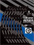 Dcor 40-80-209 Rim Decal Husqvarna 19IN. Rear. Fixed Price $34.90.