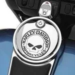 Harley New Oem Willie Skull Console Fuel Door 08 + Flhx Touring Street Glide. Fixed Price $78.99.