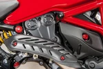 Matt Carbon Exhaust Pipe Heat Guard Cnc Racing Ducati Monster 1200 2014-21. Fixed Price $142.52.