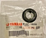 New Yamaha Black 18MM Self-locking Flange U-nut 95607-18200-00. Fixed Price $19.00.