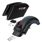 Stretched Hard Saddlebags 6X9'' Speaker Lids &rear Fender For Harley Touring 14+. Fixed Price $489.99.