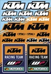 Factory Effex 22-68532 Sticker Sheet- Ktm Racing. Fixed Price $21.08.