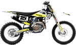 Factory Effex Evo 19 Graphic Kit Black/yellow/white 25-01610. Fixed Price $31.99.
