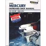 Clymer Manual For Mercury 3.9-135HP Outboard '64-71 CB719. Fixed Price $45.25.