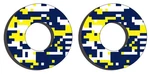 Factory Effex Grip Donuts Husqvarna Digital Blue Yellow 22-67600. Fixed Price $11.50.