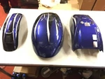 Vrod Vrs Ca Custom Paint Set Blue Flammes Oem Harley Tank / Front Back Fender. Fixed Price $1999.99.