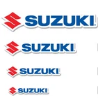 Dcor Decal Pack 6IN. Logo Suzuki Motorcycle Atv/utv Dirt Bike 40-40-106. Fixed Price $12.94.