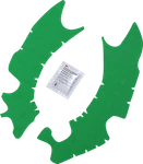 Athena Rubber Frame Pads Green M7343V. Fixed Price $33.94.