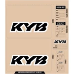 Dcor Suspension Kyb Decal Kit Black Motorcycle Street Bike Dirt 40-80-143. Fixed Price $32.18.