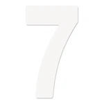Factory Effex 04-2567 4" Pro Number Graphics White. Fixed Price $15.63.