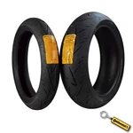 Continental Sport Attack 120/70ZR17-190/50ZR17 Motorcycle Tires W/keychain. Fixed Price $279.96.