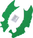 Kawasaki KX450F 2013-2019 Athena Rubber Frame Pads Green M7343V. Fixed Price $32.19.